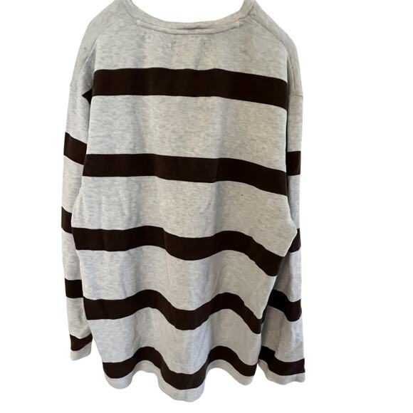 Old Navy Mens XL Rugby Style Shirt Cotton V Neck Pullover Preppy Sporty - Picture 5 of 5